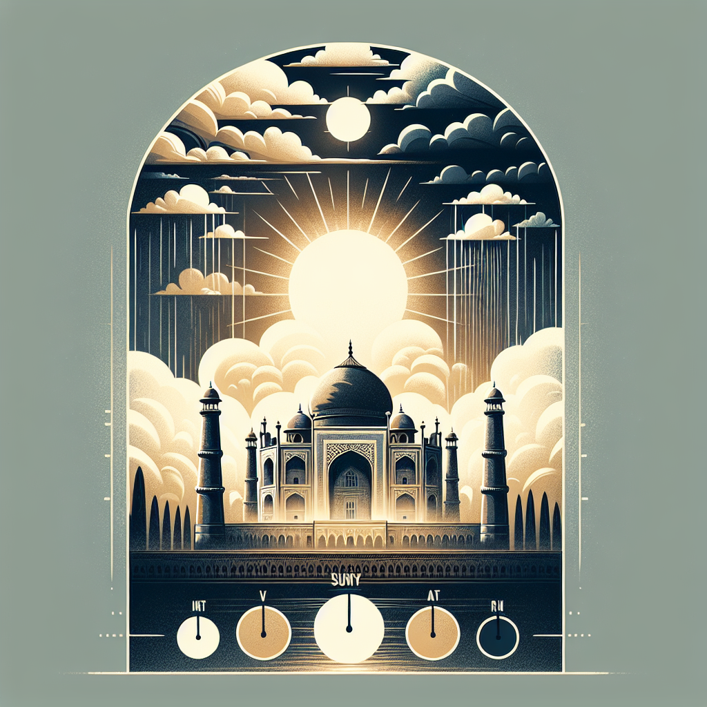 आगरा का मौसम: आज क्या है बड़ा अपडेट? निकलने से पहले जान लें!