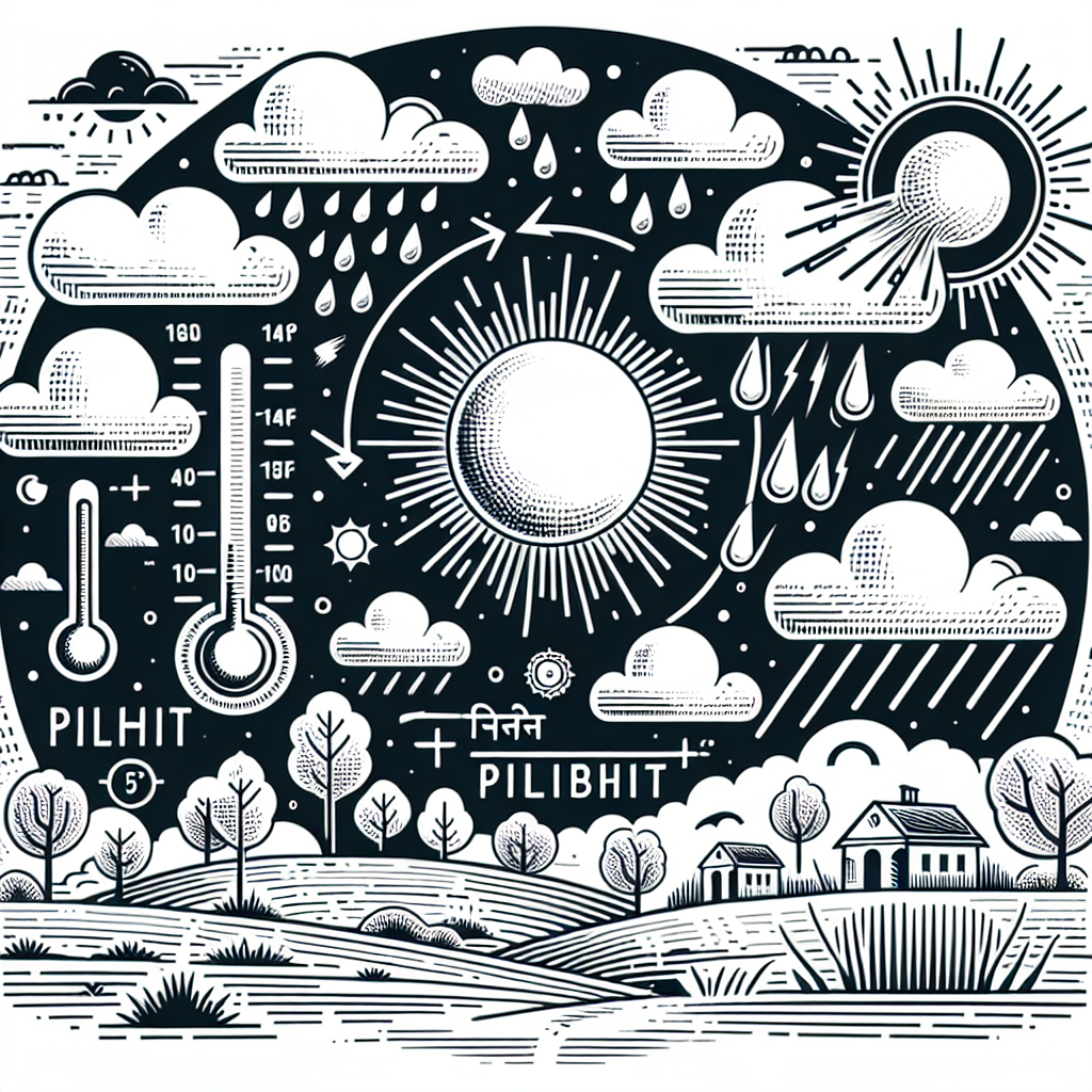 पीलीभीत मौसम: अभी-अभी आया बड़ा अपडेट, जानें आज का हाल!