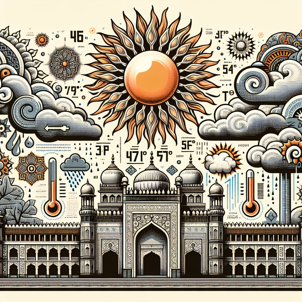 लखनऊ में आज का मौसम: क्या बारिश से मिलेगी राहत या गर्मी का सितम?