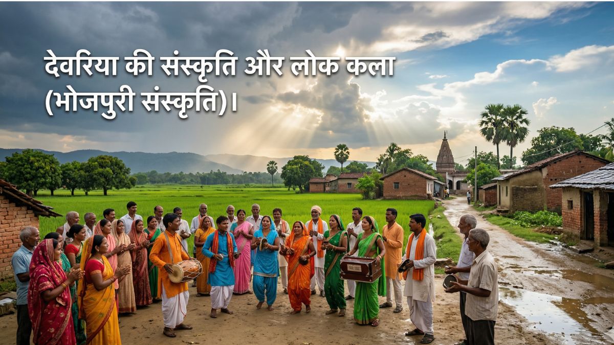देवरिया की संस्कृति और लोक कला (भोजपुरी संस्कृति)।