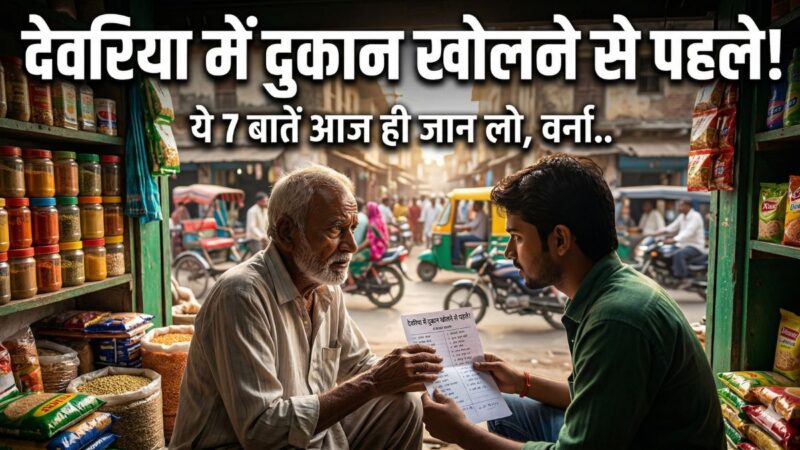 देवरिया में दुकान खोलने से पहले! ये 7 बातें आज ही जान लो, वर्ना…