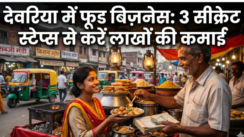देवरिया में फूड बिज़नेस: 3 सीक्रेट स्टेप्स से करें लाखों की कमाई!
