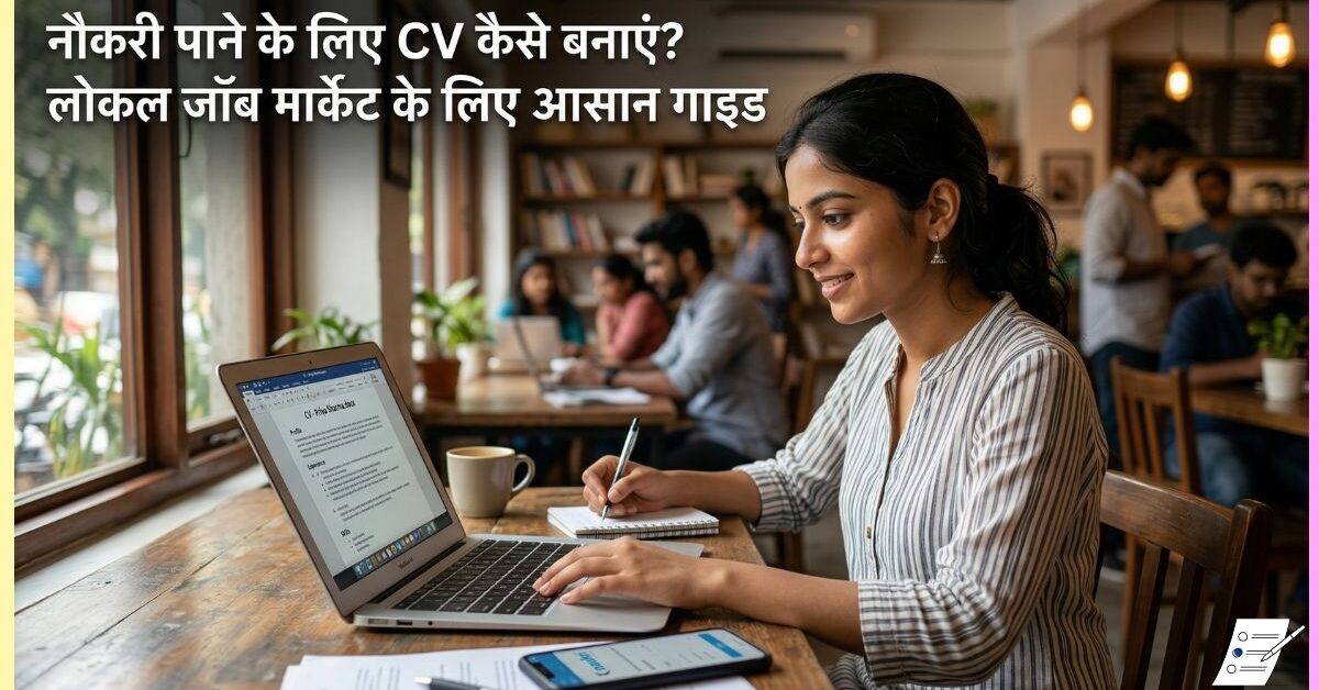 नौकरी पाने के लिए CV कैसे बनाएं? लोकल जॉब मार्केट के लिए आसान गाइड